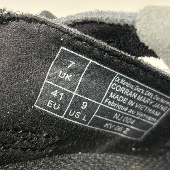 Dr. Martens Corran Waxy Suede Mary Jane Shoes Size 9 - Picture 12 of 12